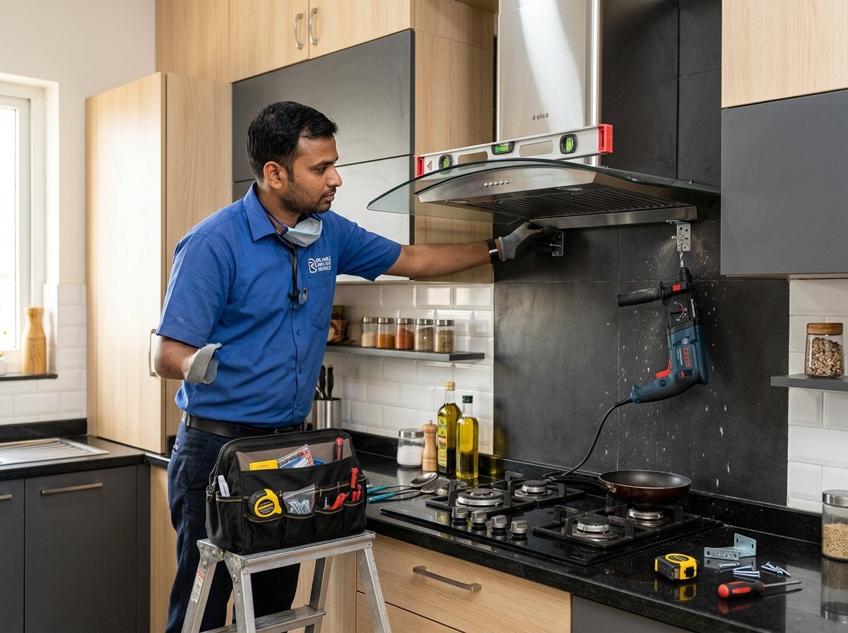 Kitchen Chimney Installation